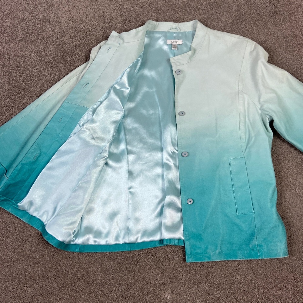 Cache soft leather jacket.  Minor wear, see pictures
